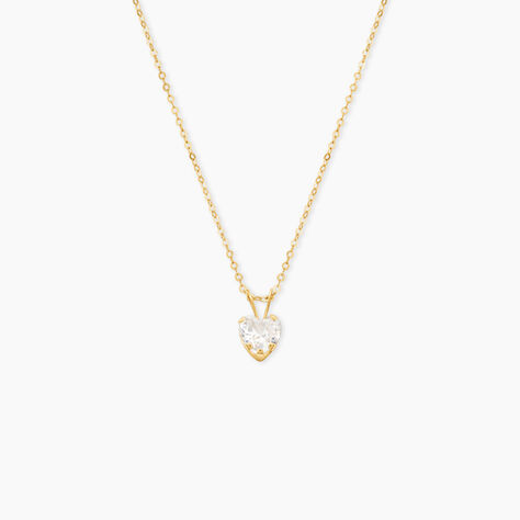 Collier Aodren Or Jaune Oxyde De Zirconium - Colliers avec pierres Famille | Marc Orian