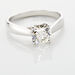 Bague Solitaire Vicoeuria Or Blanc Diamant Synthétique - Solitaires Femme | Marc Orian