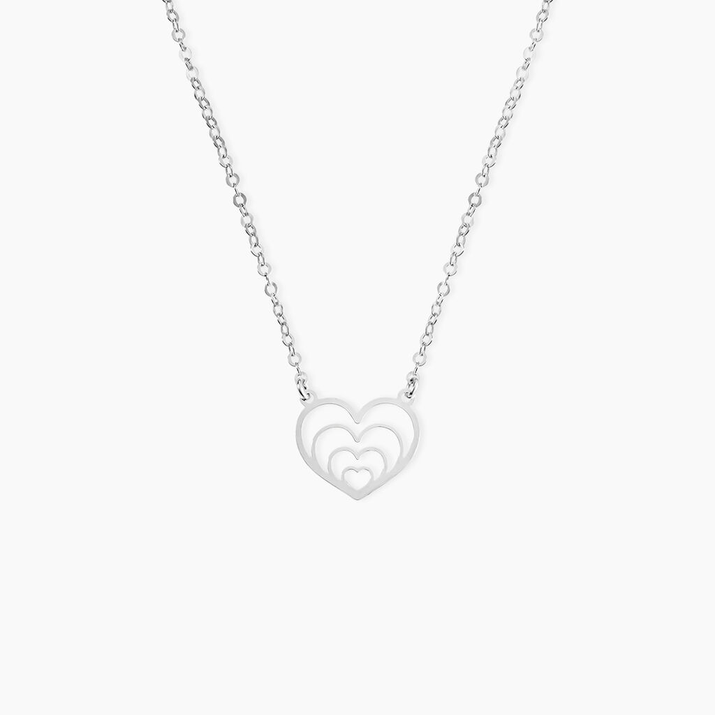 Collier Naleen Argent Blanc - Colliers fantaisie Femme | Marc Orian