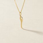 Pendentif Felicette Corne Abondance Or Jaune - Pendentifs Unisex | Marc Orian