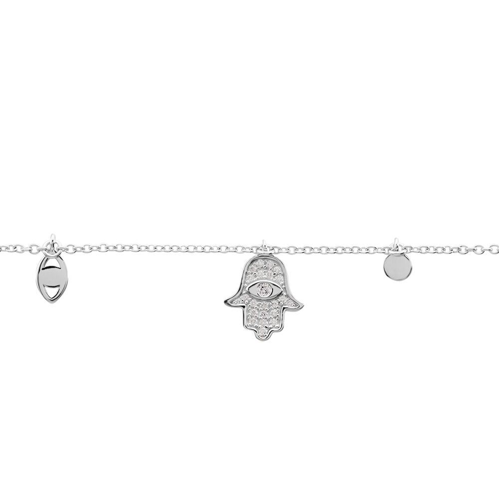 Bracelet Argent Basten Oxydes De Zirconium - Bracelets chaînes Femme | Marc Orian