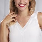 Collier Effie Argent Blanc Oxyde De Zirconium - Colliers avec pierres Femme | Marc Orian