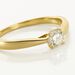 Bague Solitaire Vicoeuria Or Jaune Diamant Synthétique - Solitaires Femme | Marc Orian