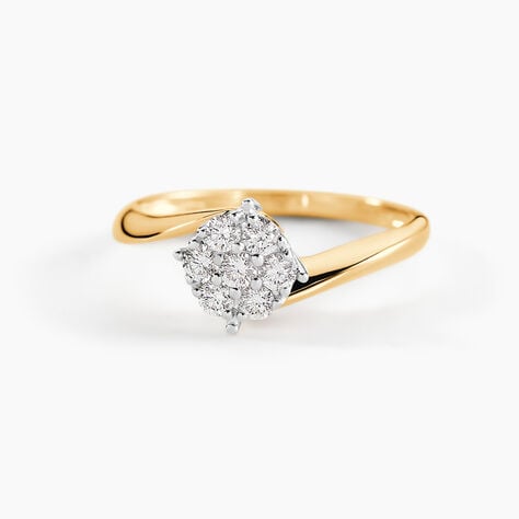 Bague Solitaire Lysia Or Jaune Diamant - Solitaires Femme | Marc Orian