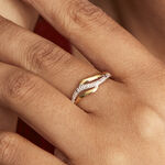 Bague Smeralda Or Bicolore Diamant - Parures de mariage Femme | Marc Orian