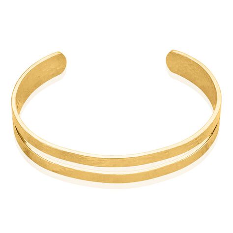 Jonc Ruka Acier Jaune - Bracelets Femme | Marc Orian