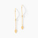 Boucles D'Oreilles Pendantes Linwood Or Jaune - Pendantes Femme | Marc Orian