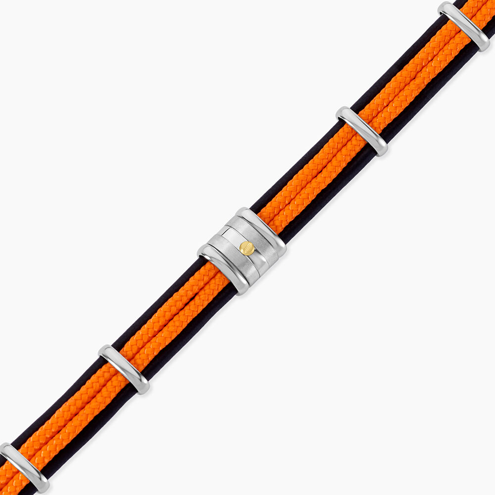 Bracelet Jourdan Cuir Noir - Bracelets cuir Homme | Marc Orian