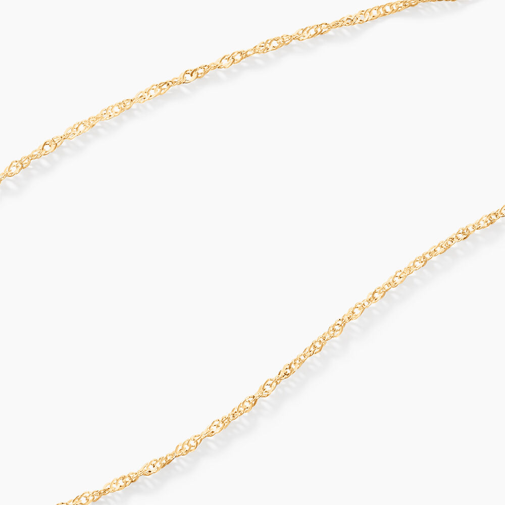 Cha&icirc;ne Abbygail  Maille Singapour Or Jaune - Chaines Femme | Marc Orian