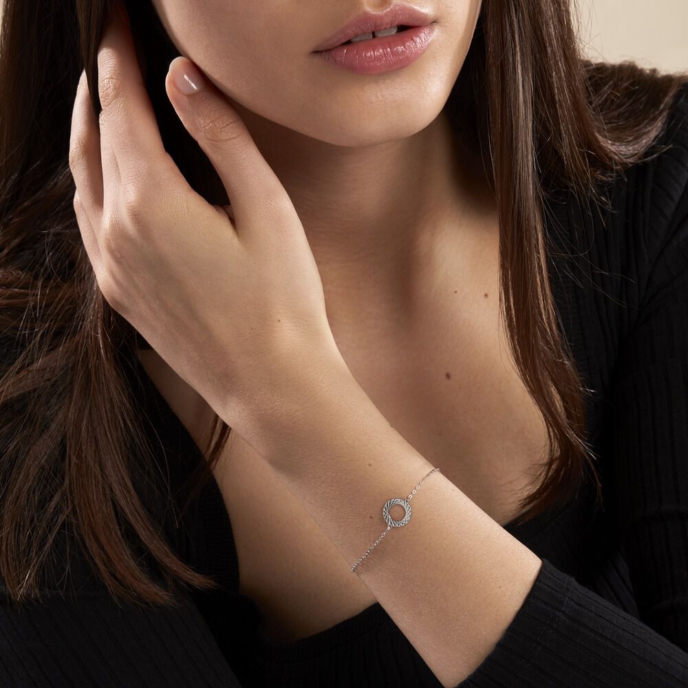 Bracelet Argent Conan - Bracelets chaînes Femme | Marc Orian