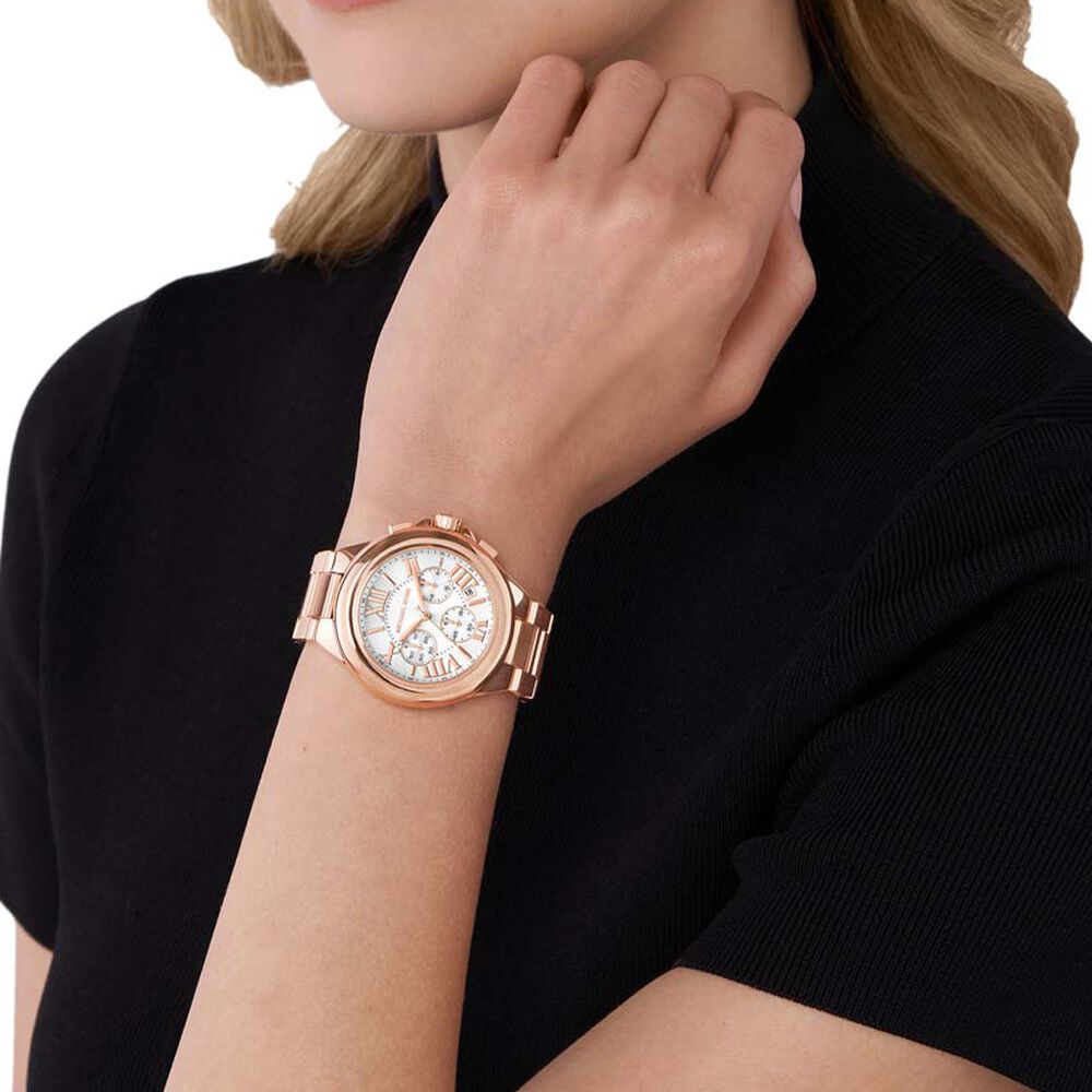 Montre Michael Kors Camille Blanc - Montres étanches Femme | Marc Orian
