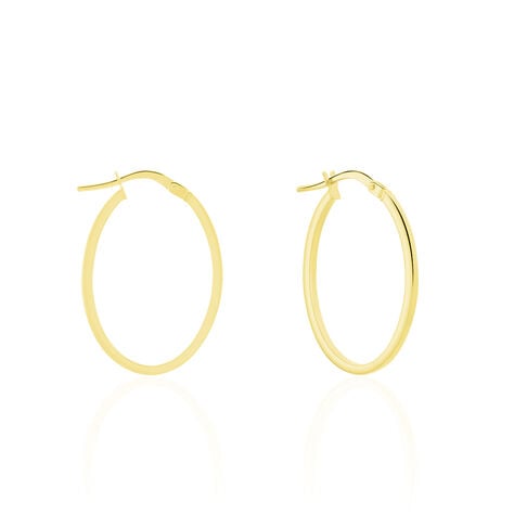 Cr&eacute;oles Telya Or Jaune - Cr&eacute;oles Femme | Marc Orian