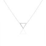 Collier Argent Blanc Fulop - Colliers fantaisie Femme | Marc Orian