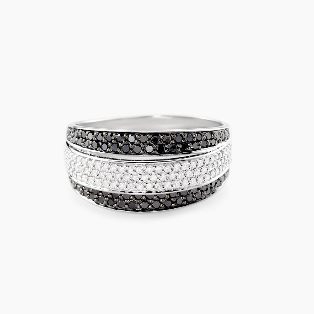 Bague Cihan Or Blanc Diamant - Bagues pierres pr&eacute;cieuses Femme | Marc Orian