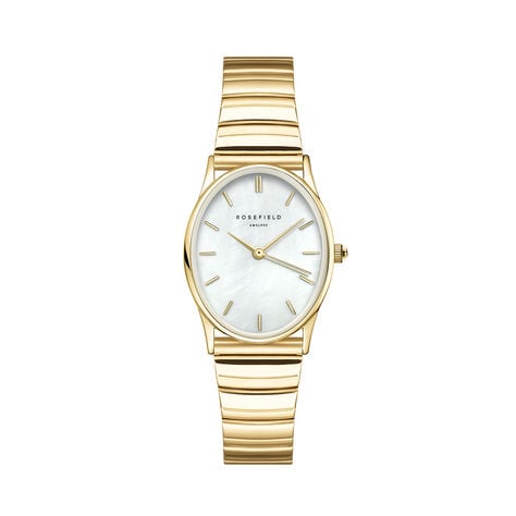 Montre Rosefield Oval Nacre Blanche - Montres &eacute;tanches Femme | Marc Orian