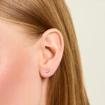 Boucles D'Oreilles Puces Emerica Plaqu&eacute; Or Jaune Oxyde De Zirconium - Puces Femme | Marc Orian