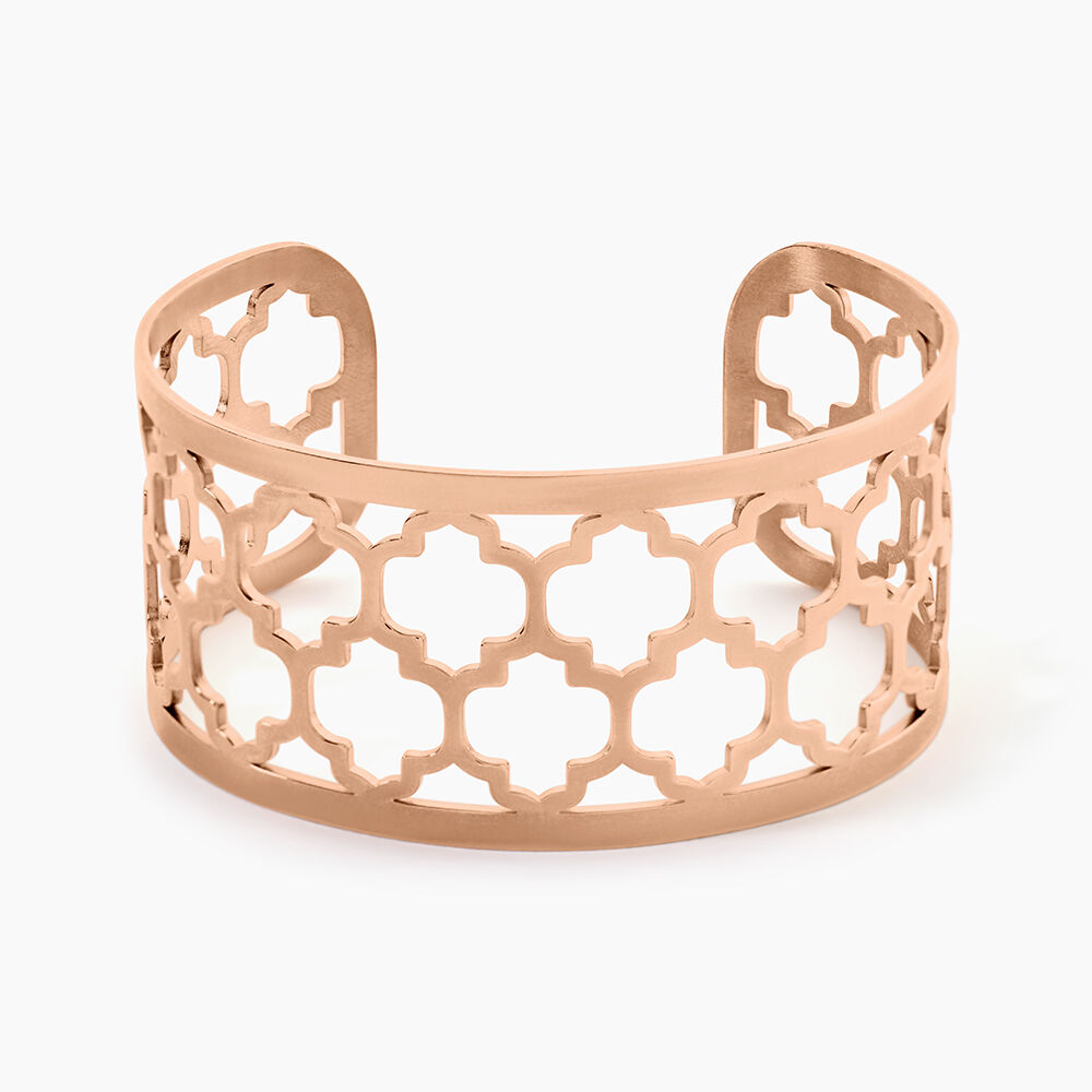 Bracelet Jonc Azemia Acier Rose - Bracelets joncs Femme | Marc Orian