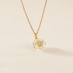 Pendentif Ange Nuage Or Jaune - Bijoux personnalis&eacute;s Enfant | Marc Orian