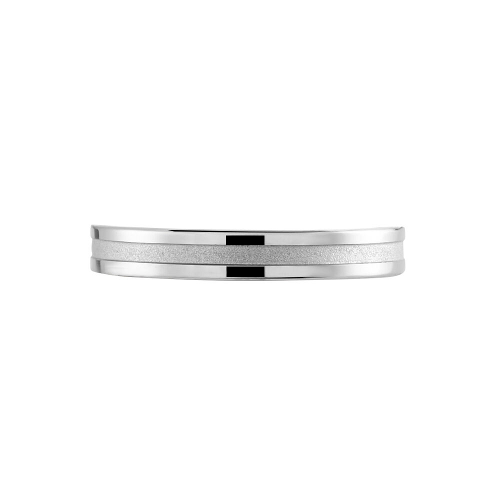 Alliance Juni Or Blanc Diamant - Alliances duo Famille | Marc Orian