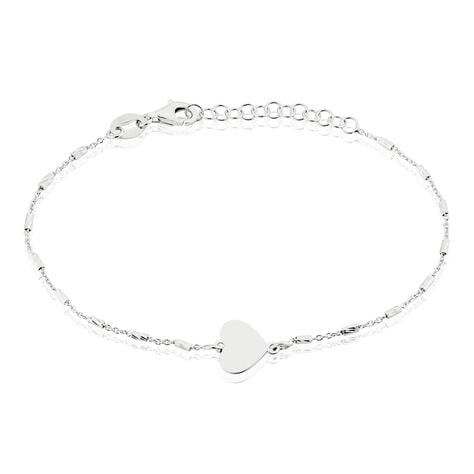 Bracelet Argent Blanc Taneka - Bracelets fantaisie Femme | Marc Orian
