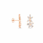Boucles D'oreilles Puces Oralie Argent Rose Oxyde De Zirconium - Puces Femme | Marc Orian