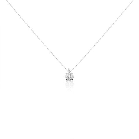 Collier Kate Or Blanc Diamant - Colliers avec pierres Femme | Marc Orian