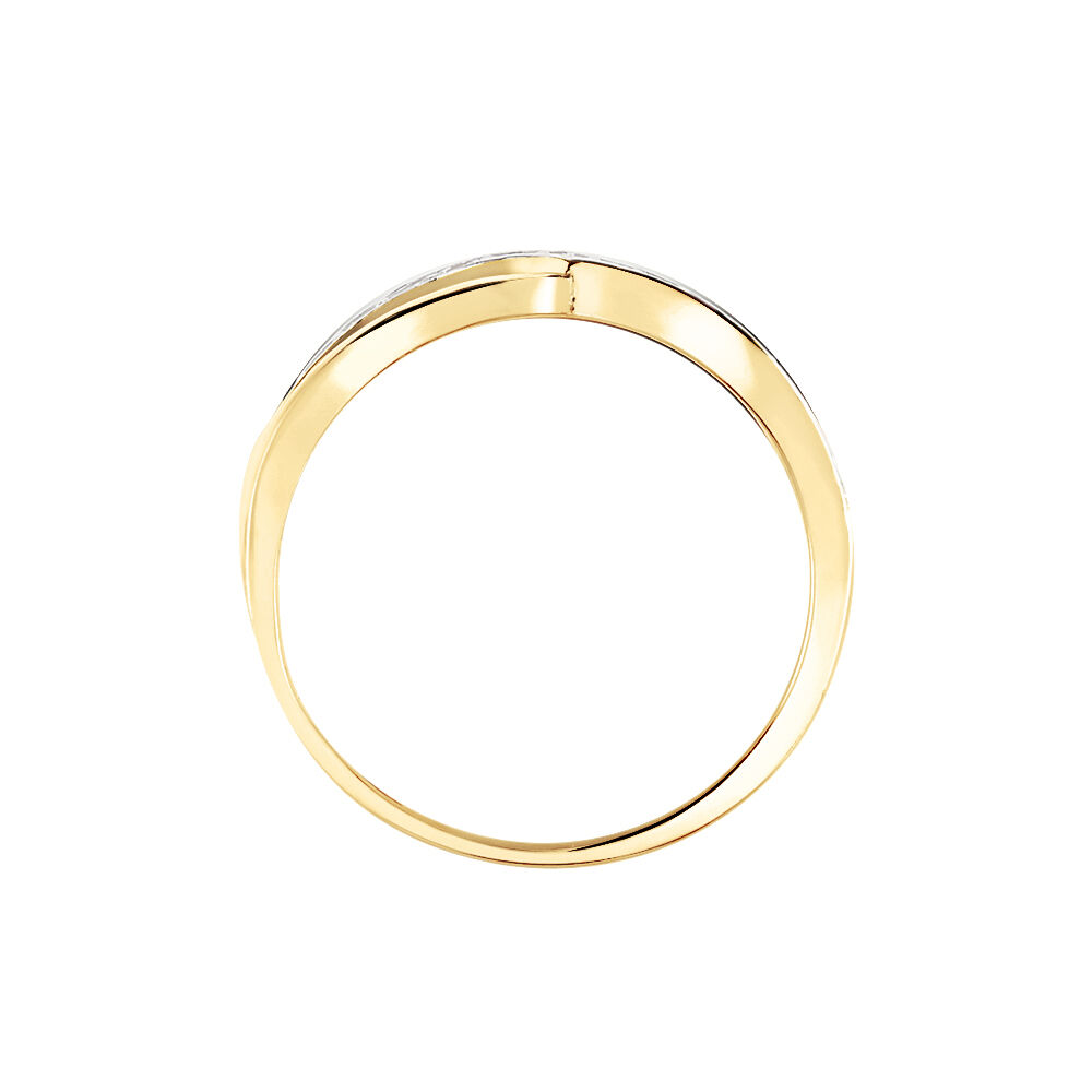 Bague Mounira Or Jaune Oxyde De Zirconium - Bagues avec pierre Femme | Marc Orian