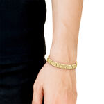 Bracelet Lacoste Stencil Acier Jaune - Bracelets cha&icirc;nes Homme | Marc Orian