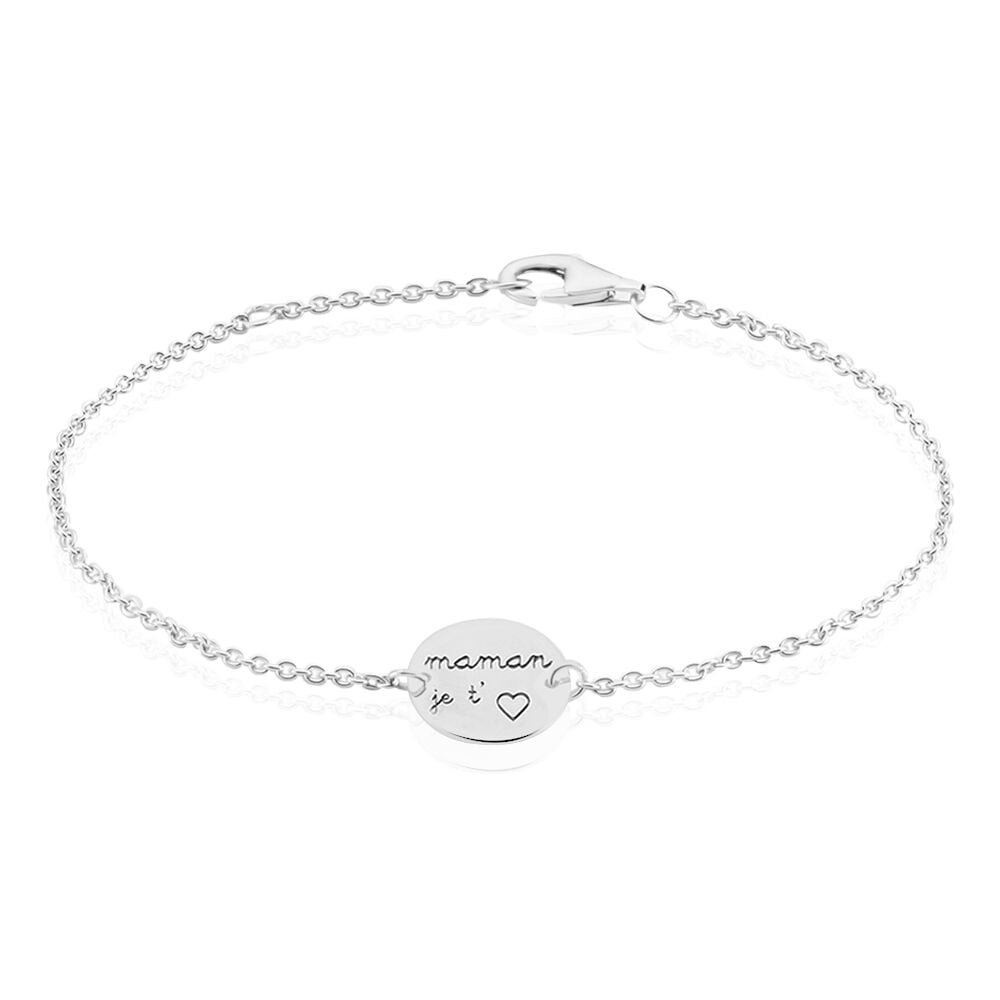 Bracelet Taissa Argent Blanc - Bracelets fantaisie Femme | Marc Orian