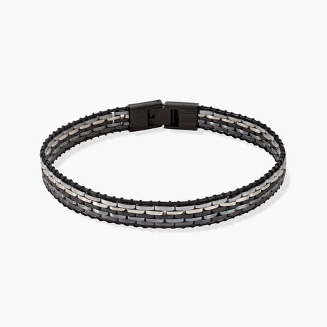 Bracelet Jourdan Orion Acier Noir - Bracelets cha&icirc;nes Homme | Marc Orian