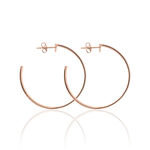 Cr&eacute;oles Airelle Acier Rose - Cr&eacute;oles Femme | Marc Orian