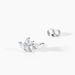 Boucles D'Oreilles Puces Anastasya Argent Blanc Oxyde De Zirconium - Puces Femme | Marc Orian