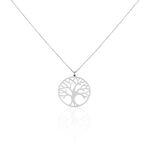 Collier Sautoir Philana Argent Blanc - Sautoirs Femme | Marc Orian