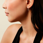 Boucles D'Oreilles Pendantes Manuelita Argent Blanc Oxyde De Zirconium - Pendantes Femme | Marc Orian