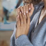 Bague Isee Plaqu&eacute; Or Oxydes De Zirconium - Bijoux fantaisie Femme | Marc Orian