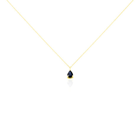 Collier Goutte Or Jaune Saphir - Colliers Femme | Marc Orian