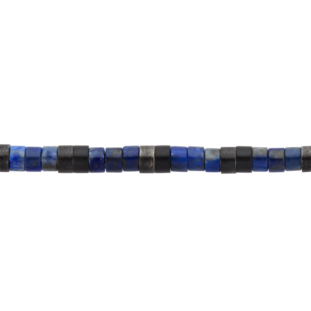 Bracelet Phebus Him Acier Blanc Pierres Synthetiques - Bracelets cordons Homme | Marc Orian