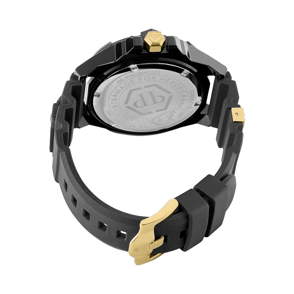 Montre Philipp Plein The Skull Ecoceramic Noir - Montres étanches Homme | Marc Orian