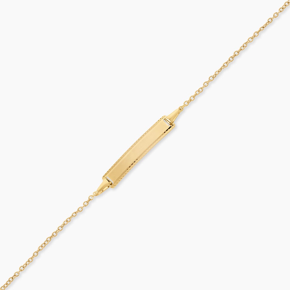 Bracelet Identit&eacute;e Gaspardine Argent Dor&eacute; A L'Or 750/1000 - Gourmettes Femme | Marc Orian