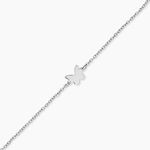 Bracelet Papilio Argent Blanc - Bracelets fantaisie Femme | Marc Orian