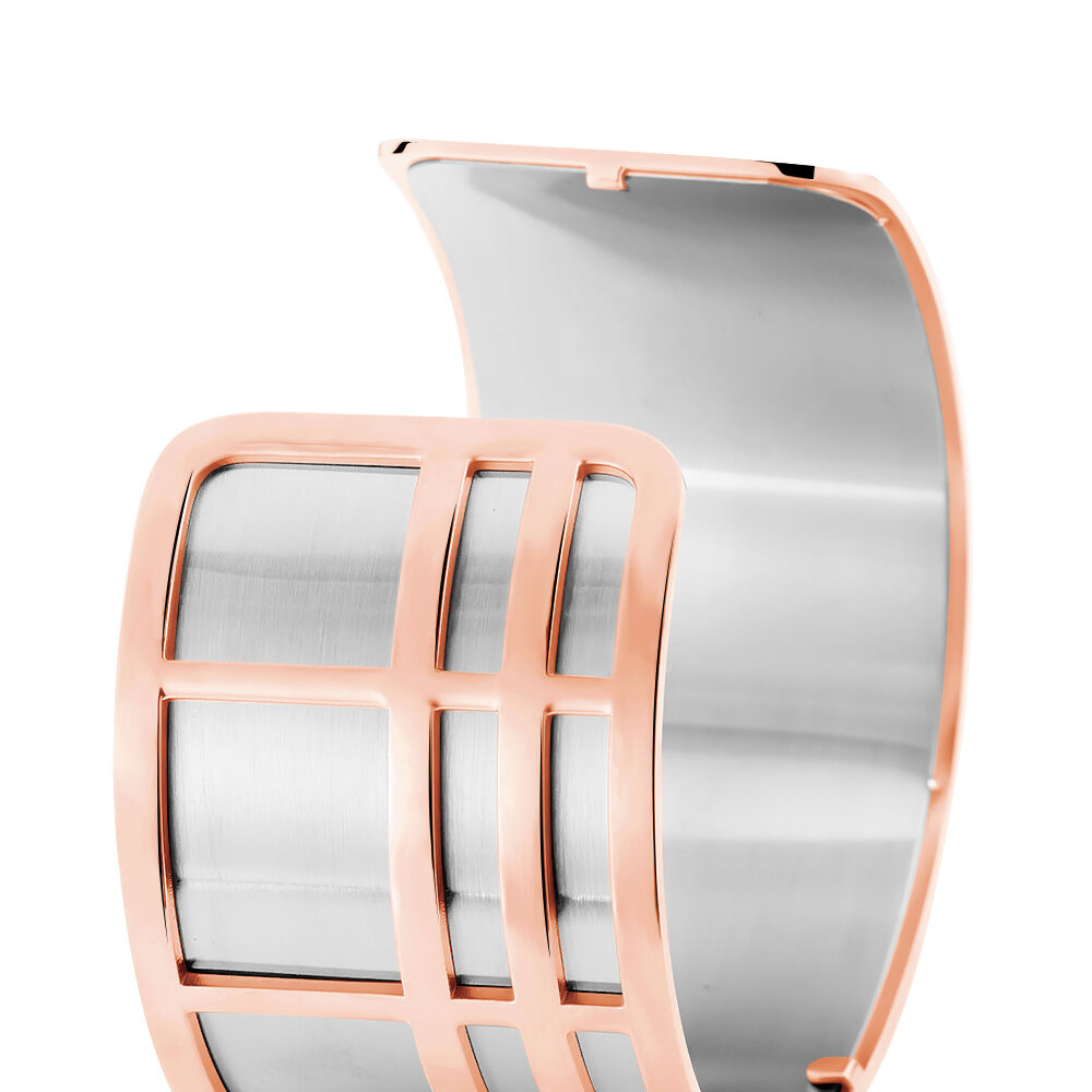Bracelet Jonc Andria Acier Rose - Bracelets joncs Femme | Marc Orian