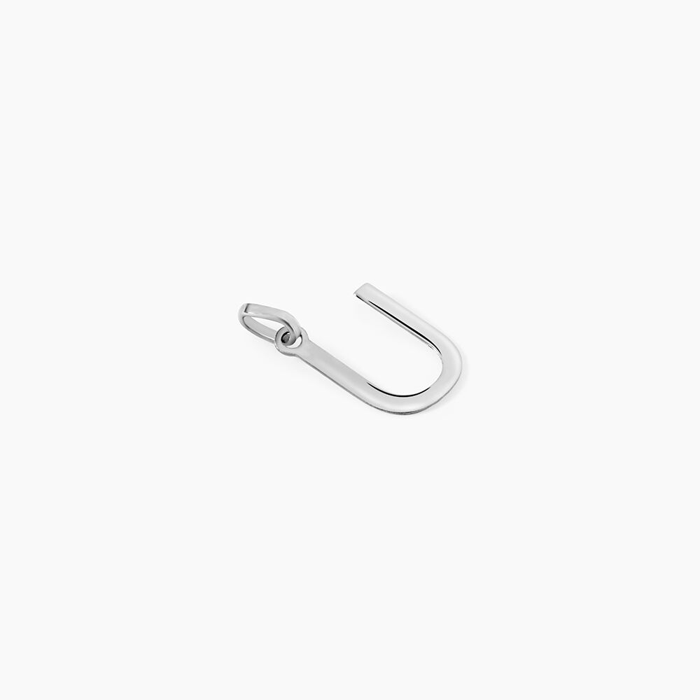 Pendentif Ionia Lettre Or Blanc - Pendentifs Famille | Marc Orian