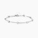 Bracelet Eshan Argent Blanc Oxyde De Zirconium - Bracelets chaînes Femme | Marc Orian