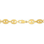 Bracelet William Plaqu&eacute; Or Jaune - Bracelets mailles Homme | Marc Orian