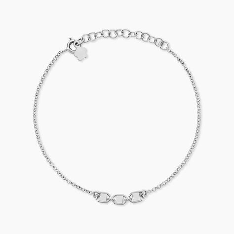 Bracelet Nissa Argent Blanc - Bracelets fantaisie Femme | Marc Orian