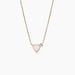 Collier Muse Argent Rose Nacre Oxyde De Zirconium - Colliers avec pierres Femme | Marc Orian