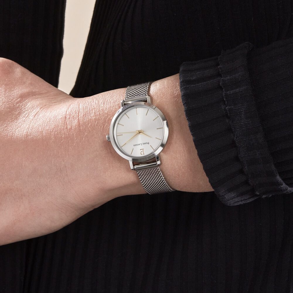 Montre Pierre Lannier Chouquette Argenté - Montres classiques Femme | Marc Orian