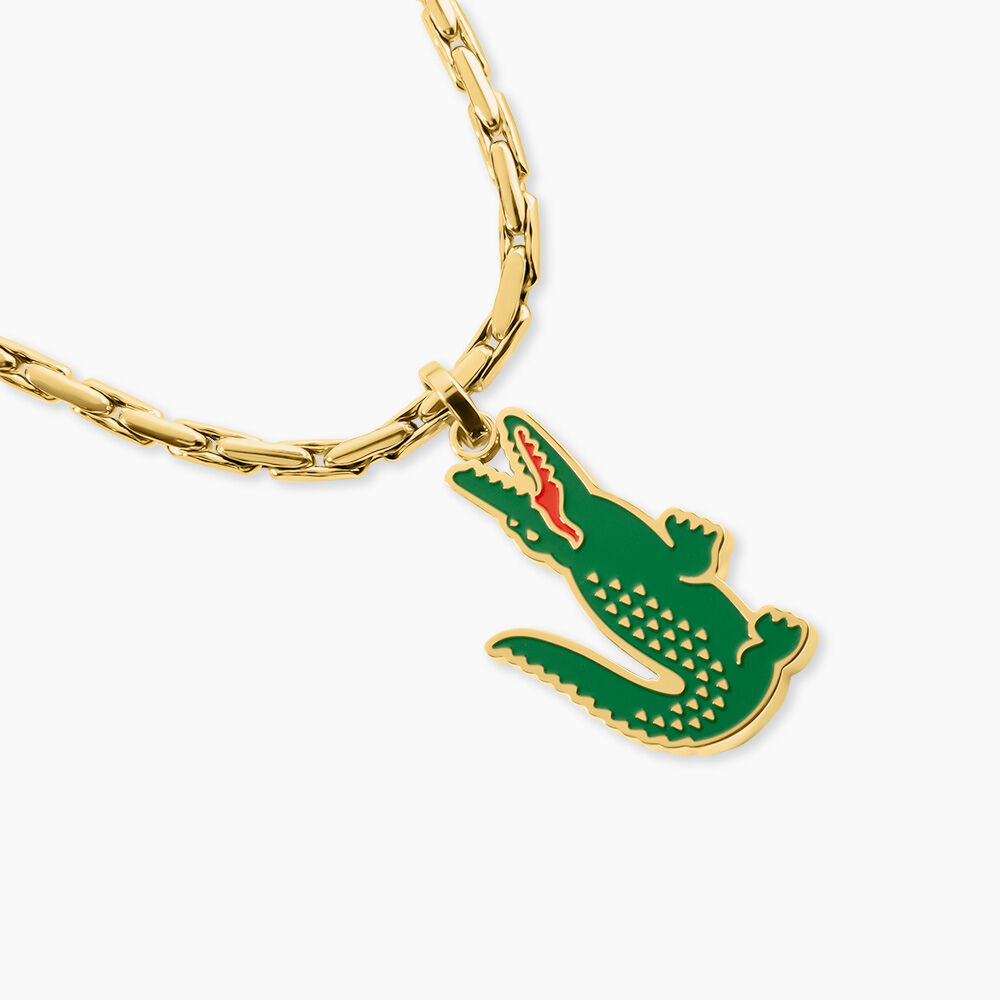 Collier Lacoste Arthor Acier Jaune - Colliers ete Homme | Marc Orian