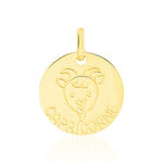 Pendentif Bergonia Zodiaque Or Jaune - Pendentifs Enfant | Marc Orian