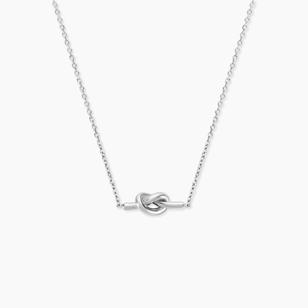 Collier Haria Argent Blanc - Colliers fantaisie Femme | Marc Orian